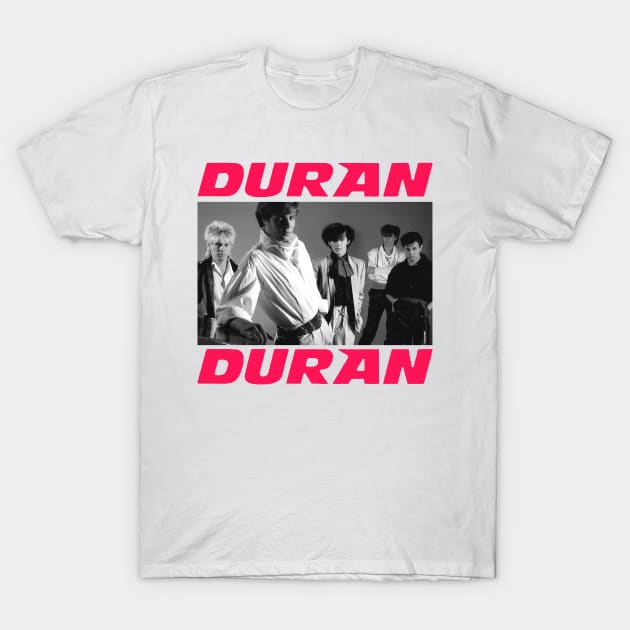 duran duran vintage T-Shirt by SYNDICATE WORLD